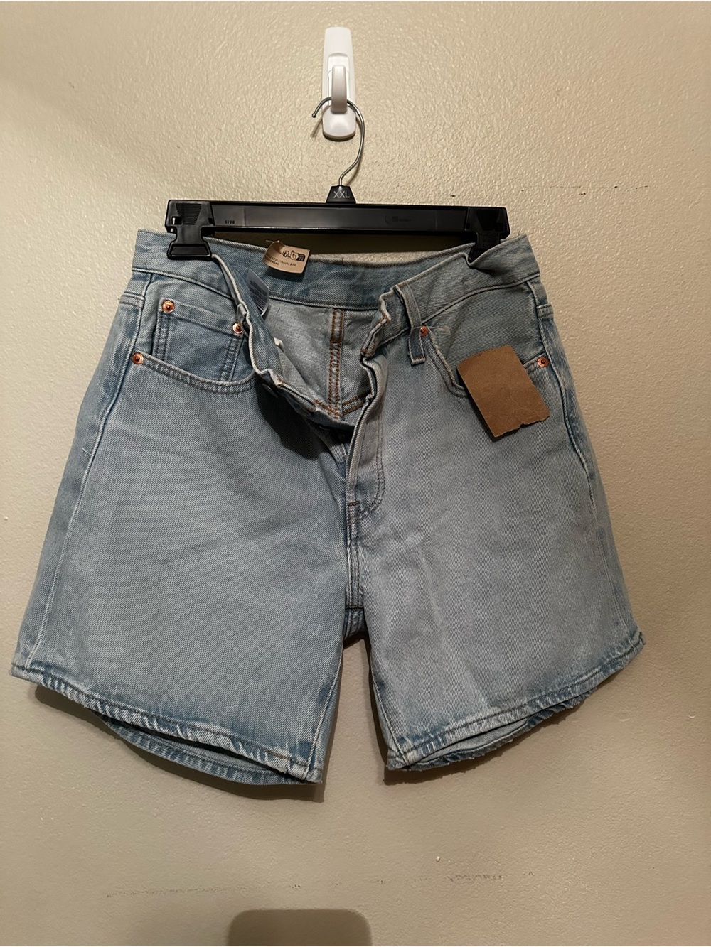 Levi's Light Blue Denim women’s  Jean Shorts